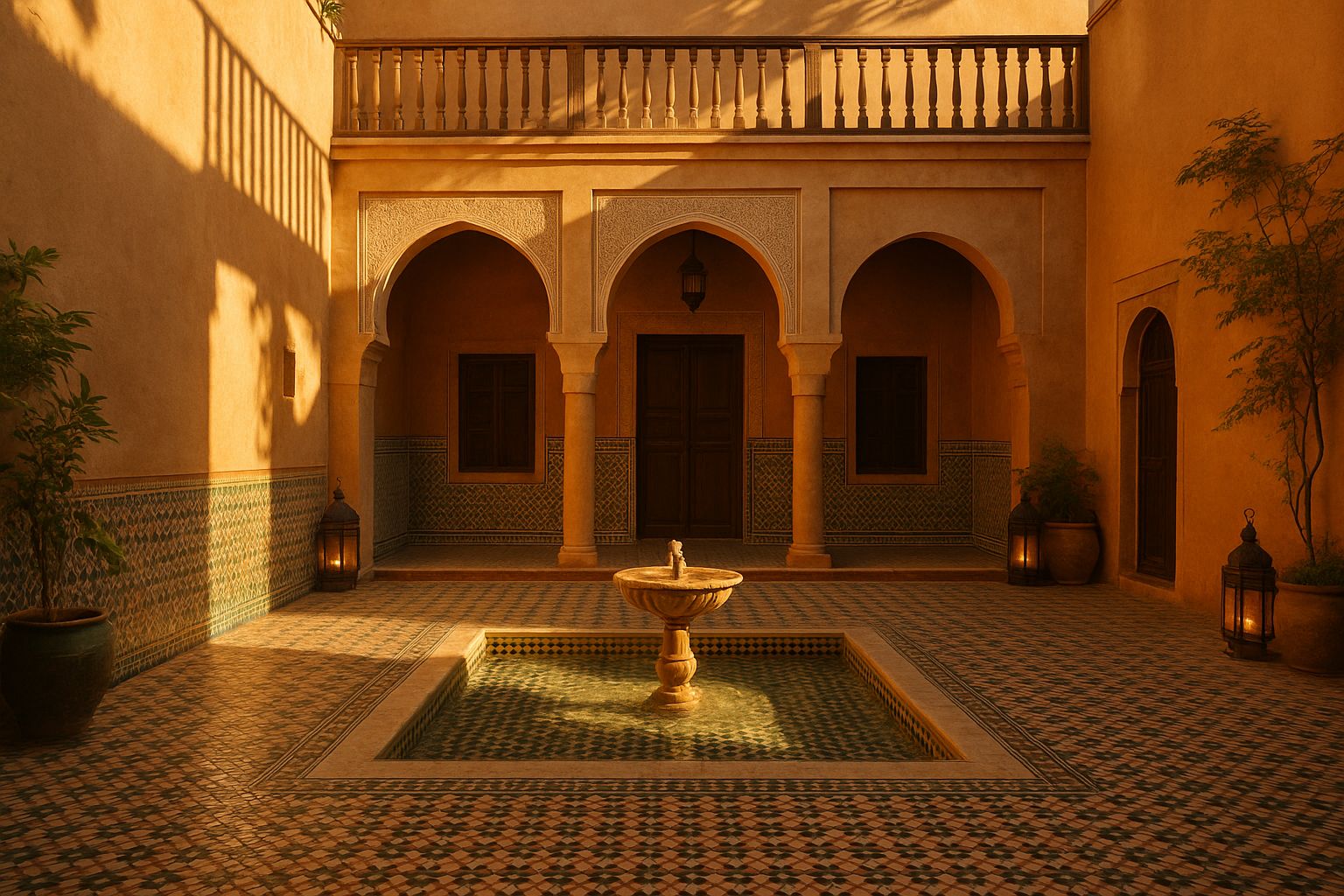 medina